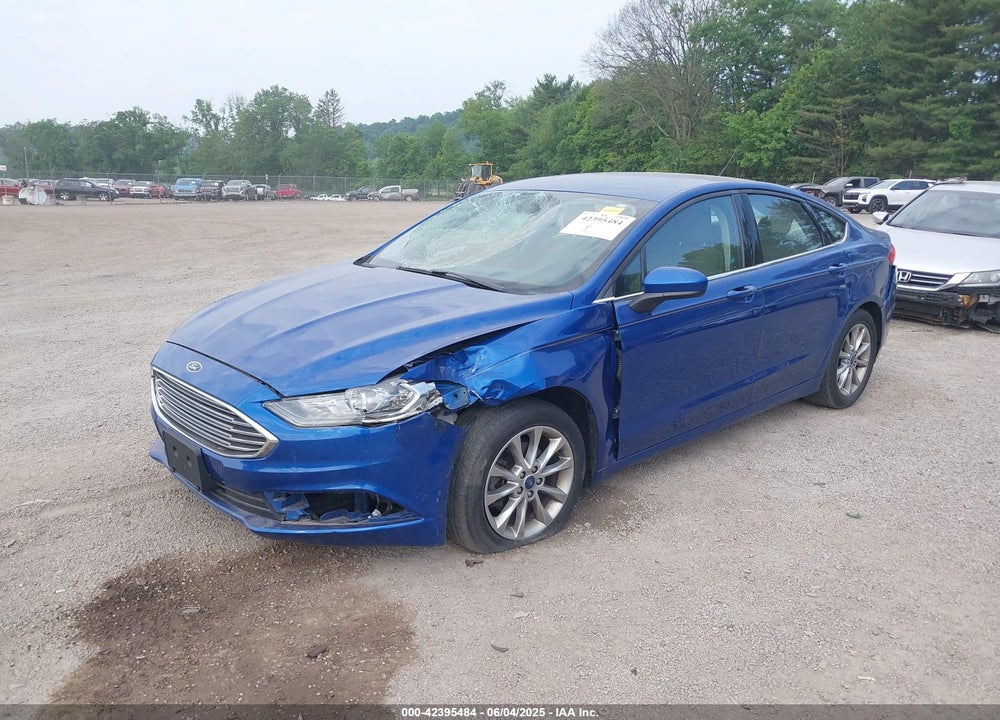 2017 FORD FUSION SE VIN: 3FA6P0H72HR235539