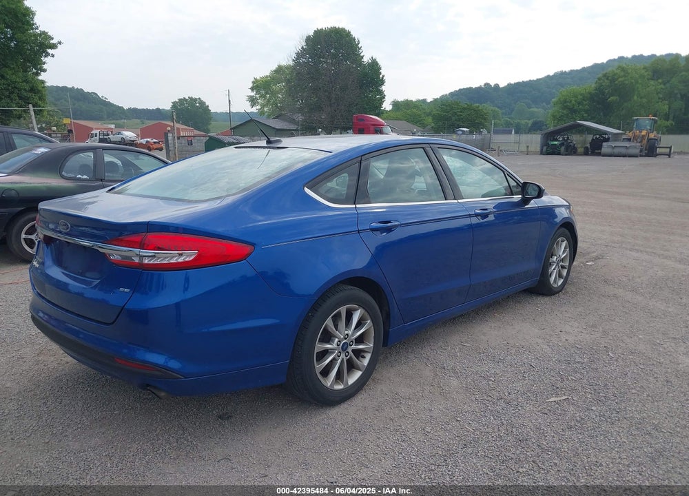 2017 FORD FUSION SE VIN: 3FA6P0H72HR235539