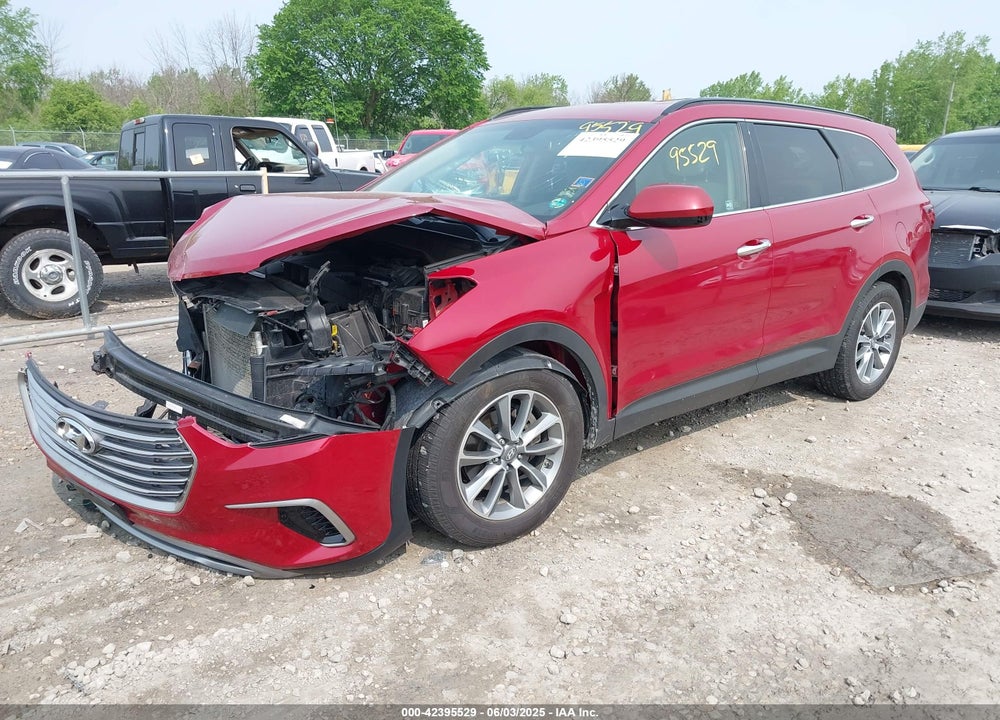 2017 HYUNDAI SANTA FE SE VIN: KM8SMDHF1HU254846