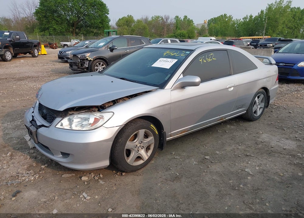2005 HONDA CIVIC VIN: 1HGEM22955L022021