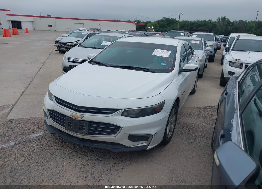 2016 CHEVROLET MALIBU LS VIN: 1G1ZB5ST2GF342667