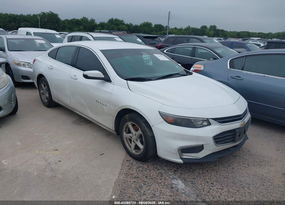 2016 CHEVROLET MALIBU LS VIN: 1G1ZB5ST2GF342667