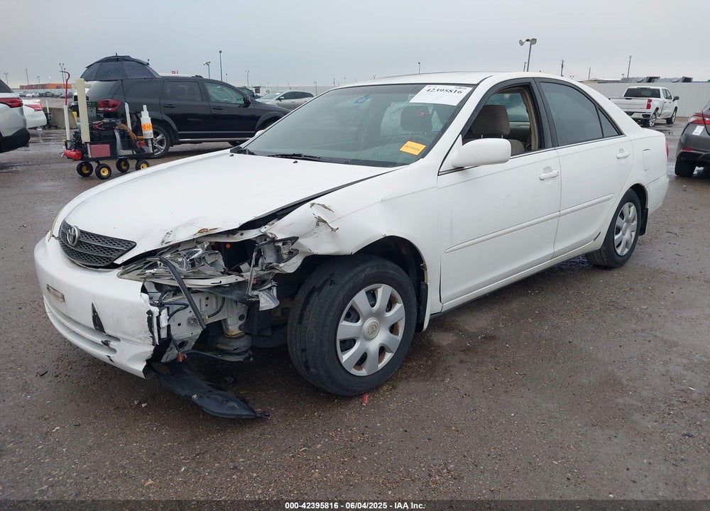 2004 TOYOTA CAMRY VIN: 4T1BE30K44U358449