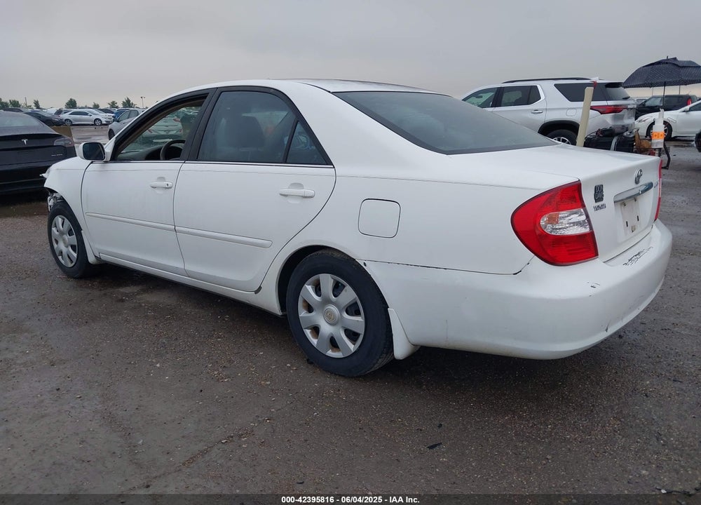 2004 TOYOTA CAMRY VIN: 4T1BE30K44U358449