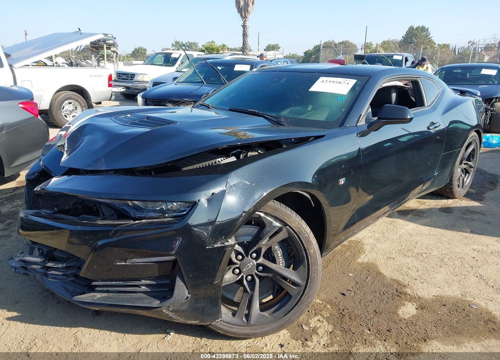 2022 CHEVROLET CAMARO RWD 2SS VIN: 1G1FH1R70N0127744
