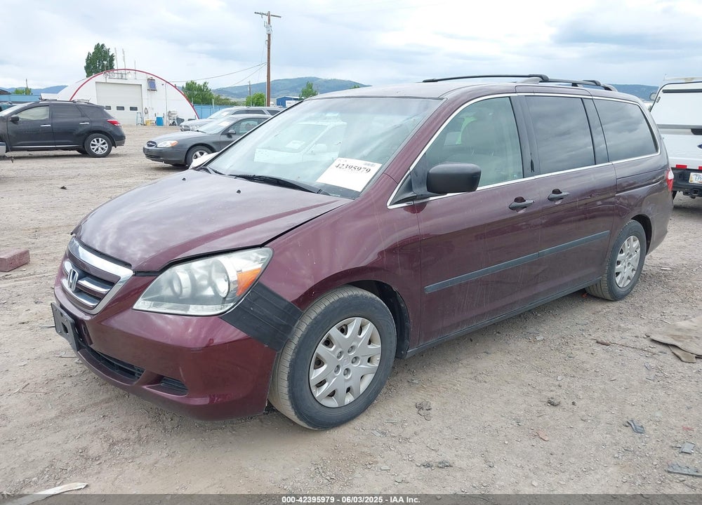 2007 HONDA ODYSSEY LX VIN: 5FNRL38207B022095