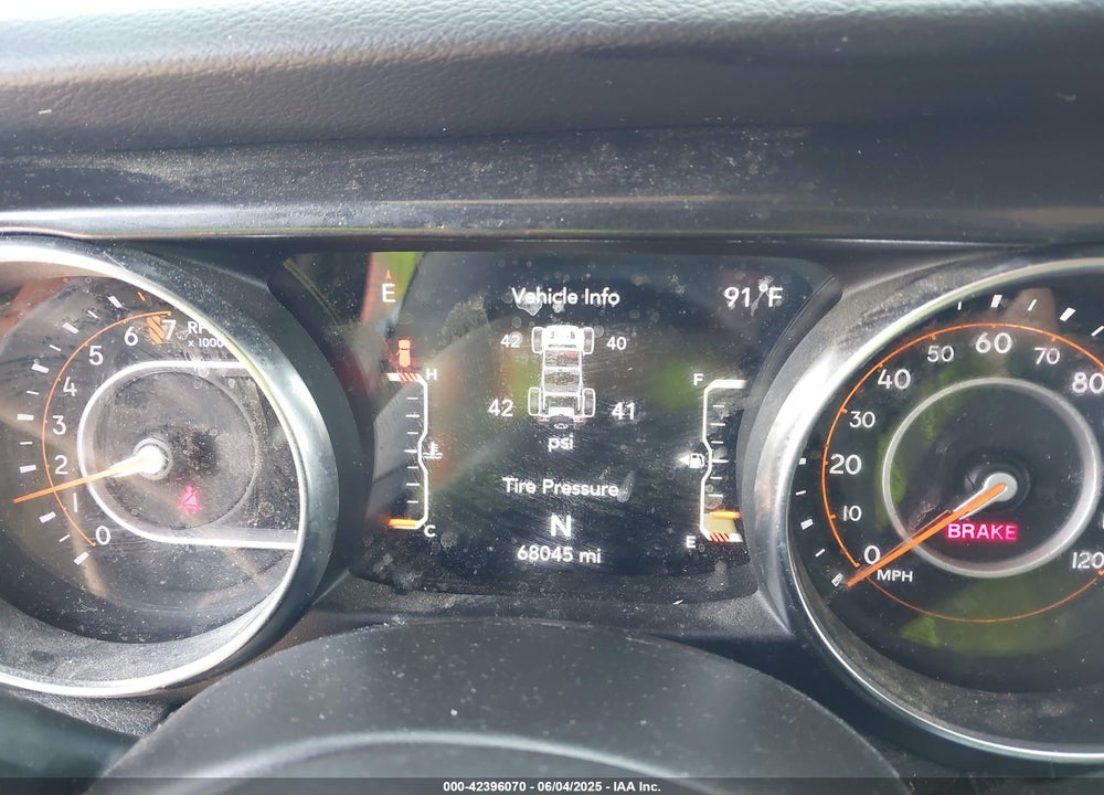 2021 JEEP WRANGLER UNLIMITED VIN: 1C4HJXDG2MW789125
