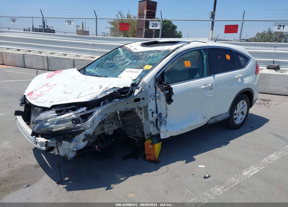 2016 HONDA CR-V EX VIN: 5J6RM3H52GL015440