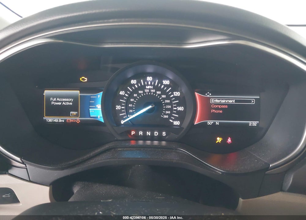 2019 FORD FUSION SEL VIN: 3FA6P0CD1KR138482