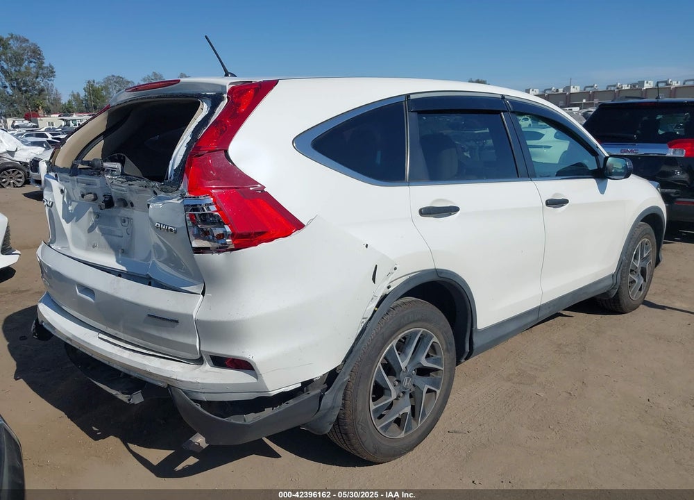 2016 HONDA CR-V VIN: 5J6RM4H48GL104846