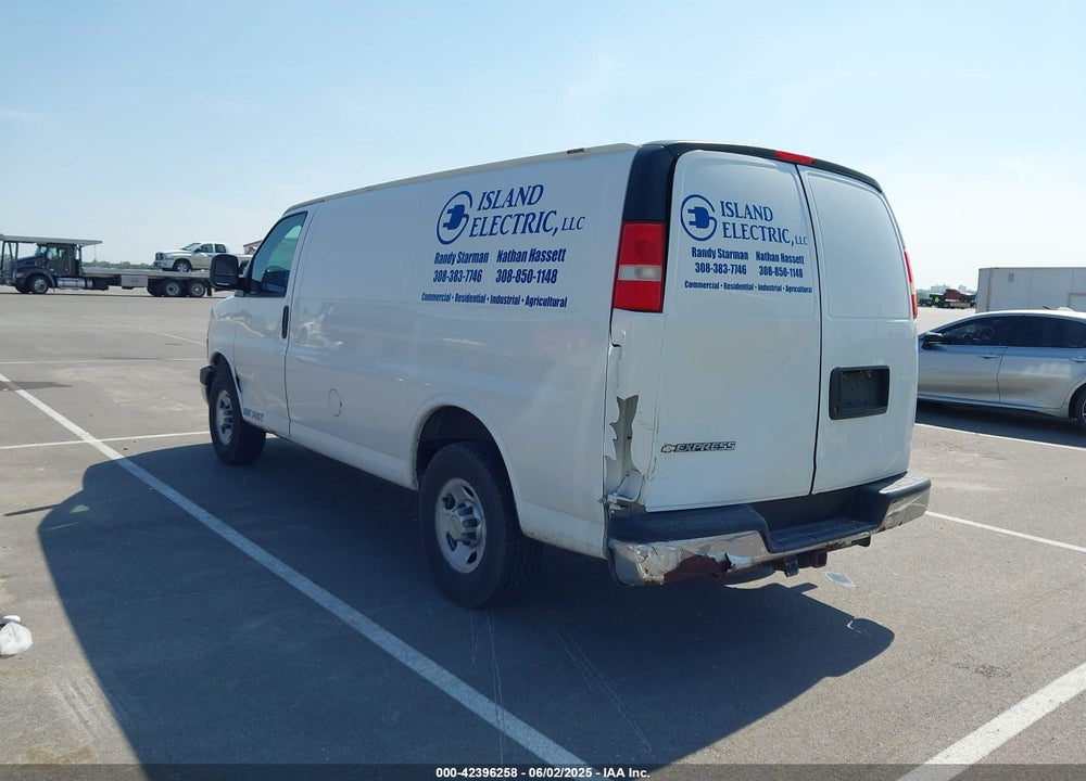 2012 CHEVROLET EXPRESS 3500 WORK VAN VIN: 1GCZGTCGXC1147602