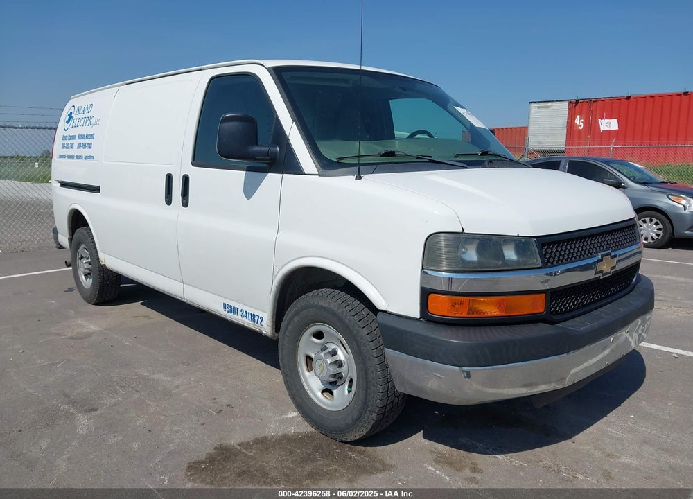 2012 CHEVROLET EXPRESS 3500 WORK VAN VIN: 1GCZGTCGXC1147602