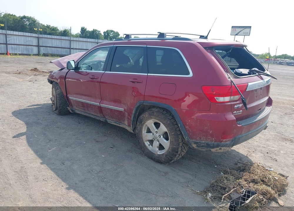2012 JEEP GRAND CHEROKEE VIN: 1C4RJFAGXCC293394