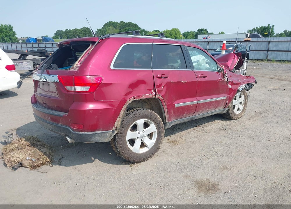 2012 JEEP GRAND CHEROKEE VIN: 1C4RJFAGXCC293394