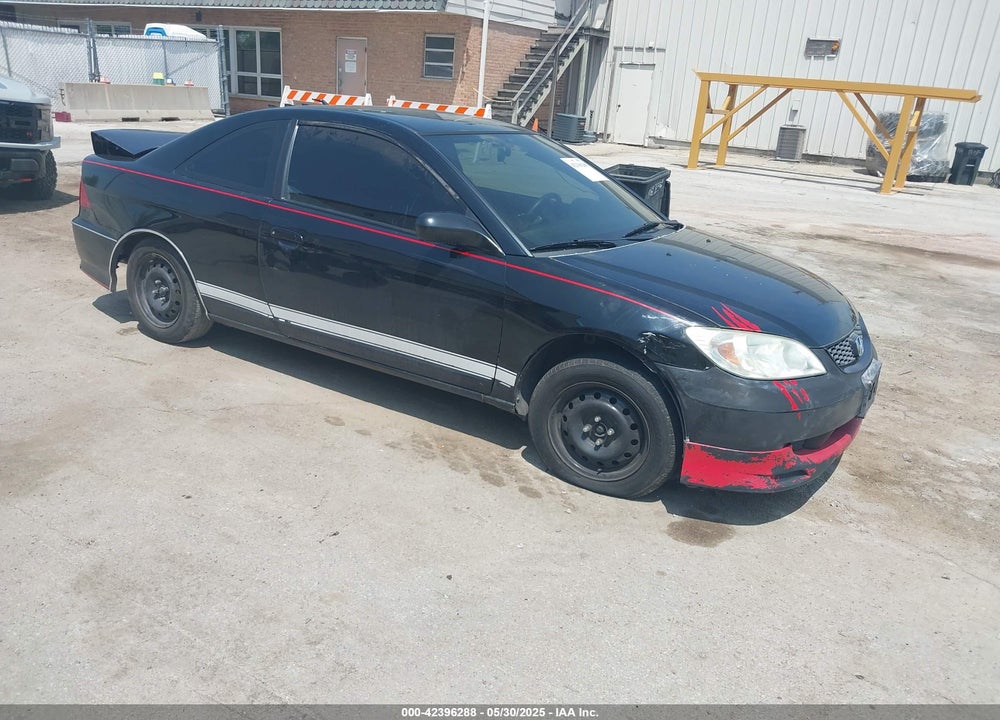 2004 HONDA CIVIC LX VIN: 1HGEM22594L010451