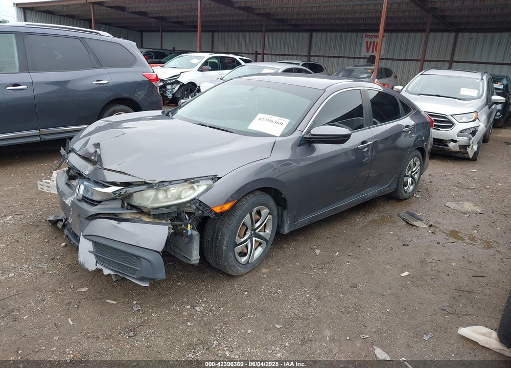 2016 HONDA CIVIC LX VIN: 19XFC2F55GE009715