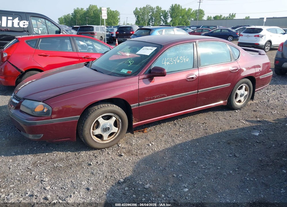 2000 CHEVROLET IMPALA LS VIN: 2G1WH55K8Y9115854