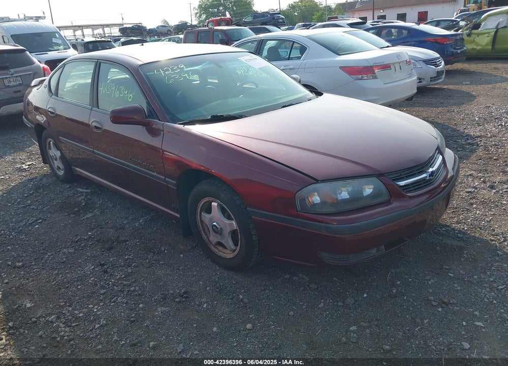 2000 CHEVROLET IMPALA LS VIN: 2G1WH55K8Y9115854