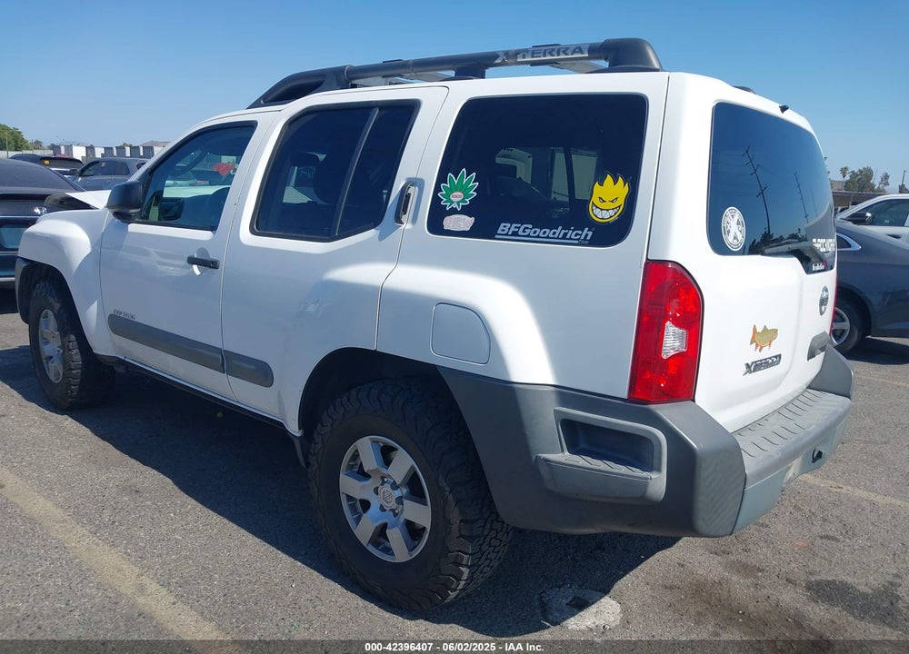 2006 NISSAN XTERRA VIN: 5N1AN08W86C526071