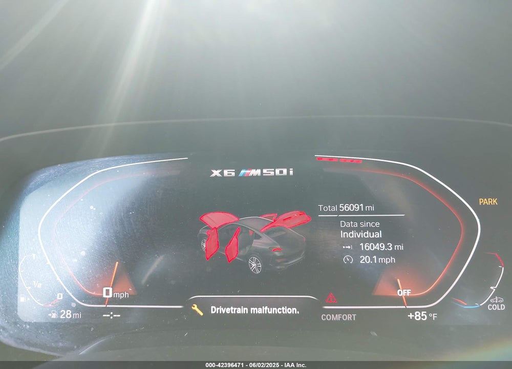 2020 BMW X6 VIN: 5UXCY8C02L9C31158