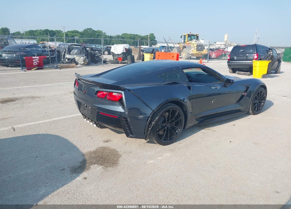 2019 CHEVROLET CORVETTE VIN: 1G1YW2D7XK5116017