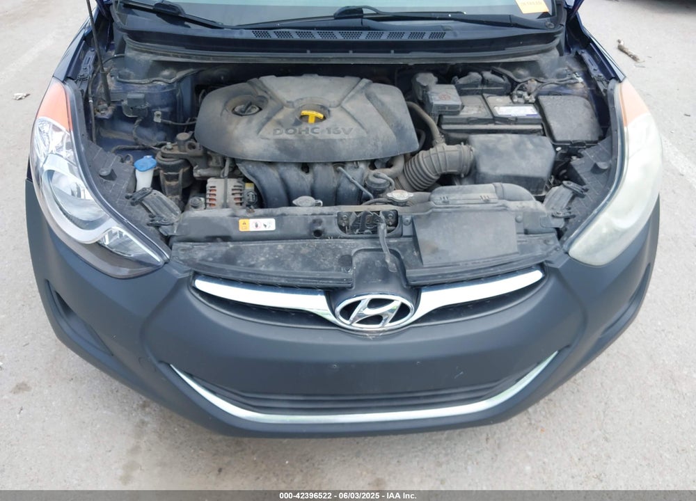 2013 HYUNDAI ELANTRA GLS VIN: 5NPDH4AE6DH224703