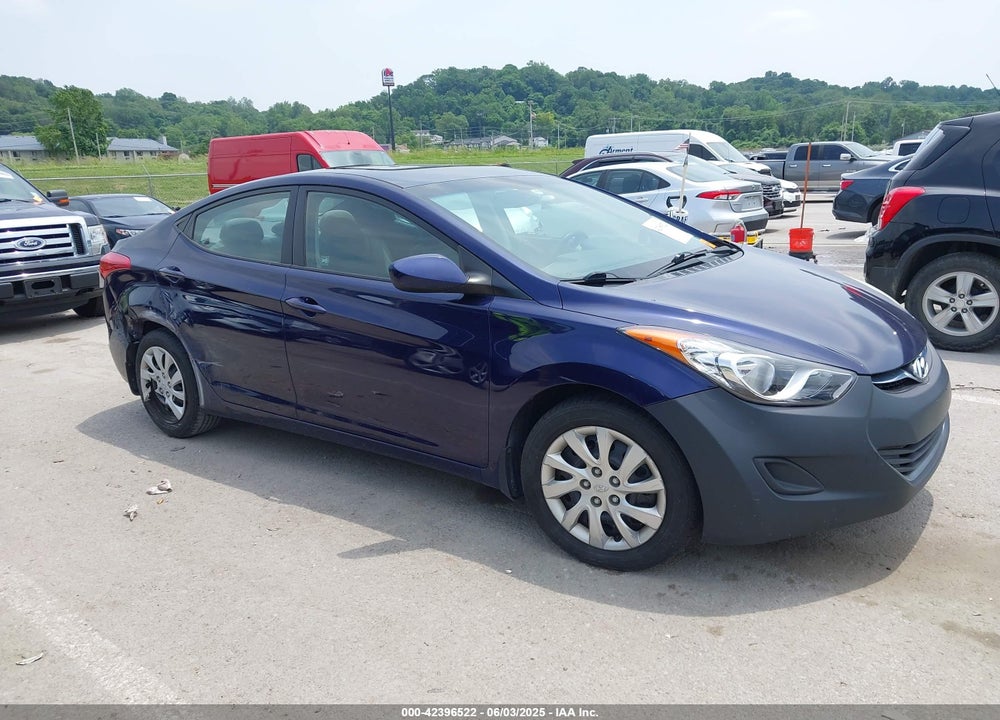 2013 HYUNDAI ELANTRA GLS VIN: 5NPDH4AE6DH224703