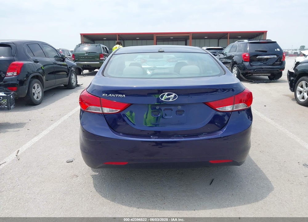 2013 HYUNDAI ELANTRA GLS VIN: 5NPDH4AE6DH224703