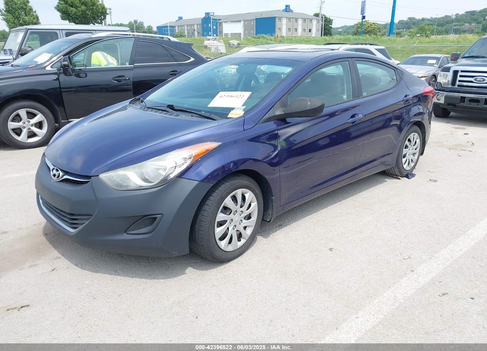 2013 HYUNDAI ELANTRA GLS VIN: 5NPDH4AE6DH224703