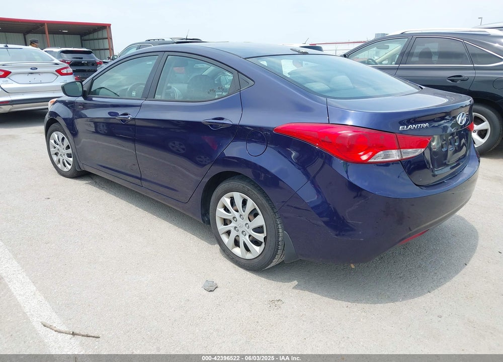 2013 HYUNDAI ELANTRA GLS VIN: 5NPDH4AE6DH224703