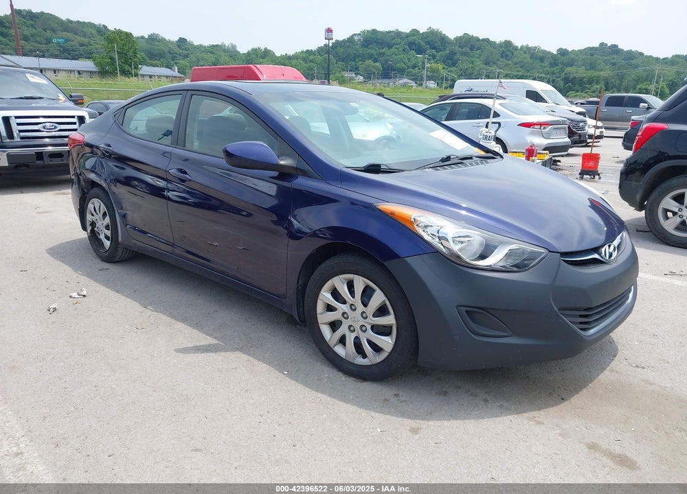 2013 HYUNDAI ELANTRA GLS VIN: 5NPDH4AE6DH224703