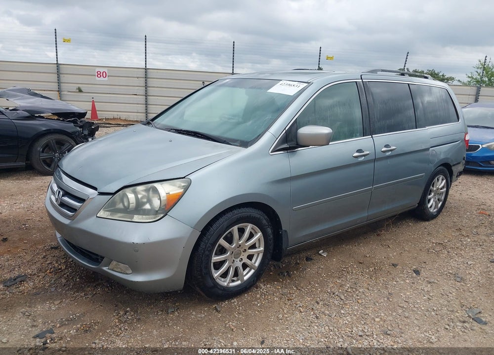 2005 HONDA ODYSSEY TOURING VIN: 5FNRL38805B120917