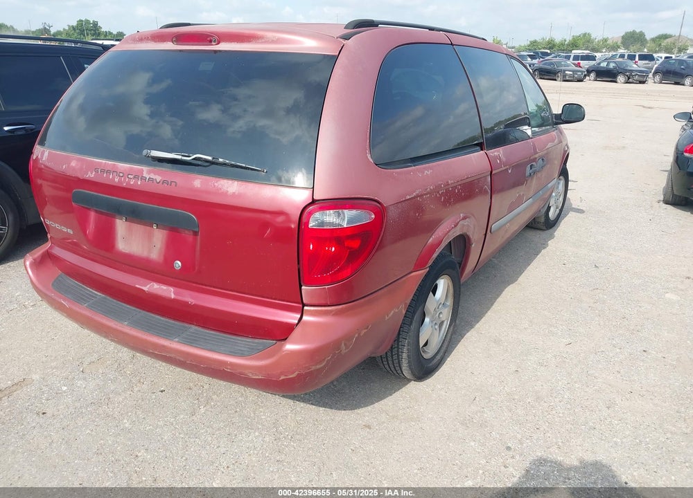 2007 DODGE GRAND CARAVAN SE VIN: 1D4GP24R07B167362