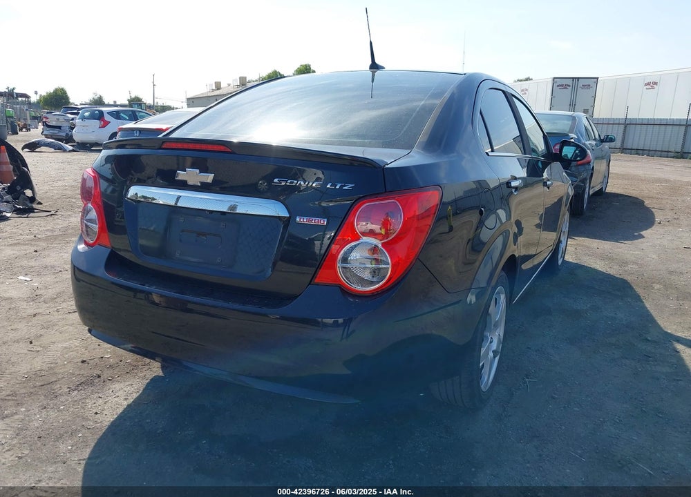 2014 CHEVROLET SONIC LTZ AUTO VIN: 1G1JE5SB4E4181114