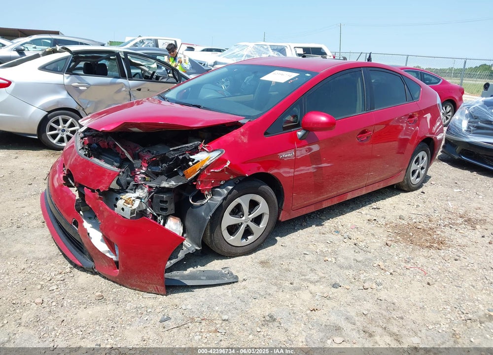 2015 TOYOTA PRIUS TWO VIN: JTDKN3DU9F2000536