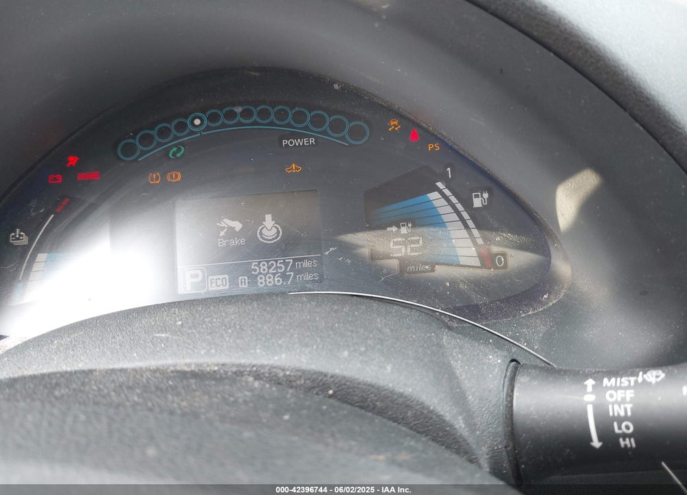 2016 NISSAN LEAF VIN: 1N4AZ0CP7GC305559