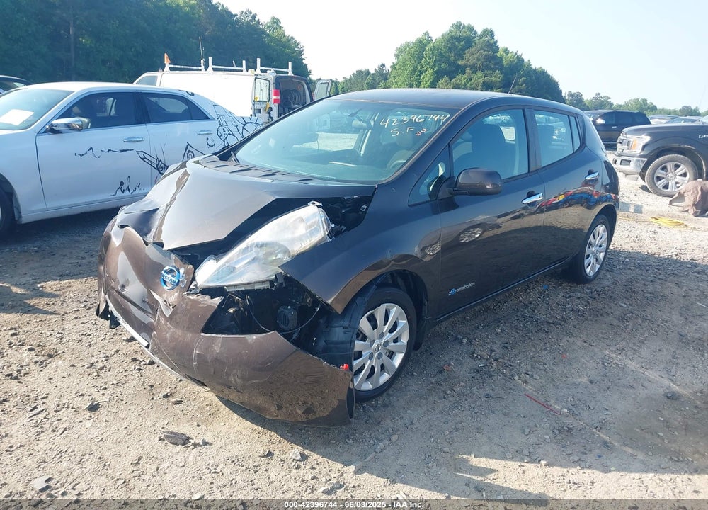 2016 NISSAN LEAF VIN: 1N4AZ0CP7GC305559