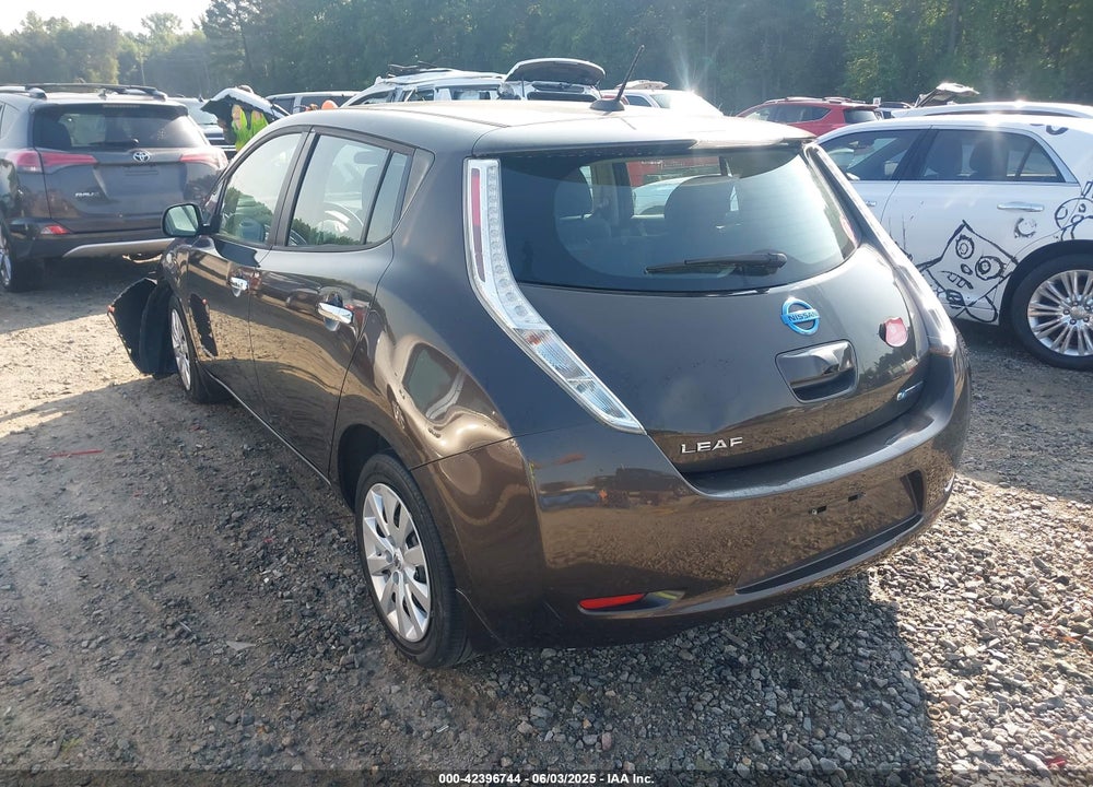 2016 NISSAN LEAF VIN: 1N4AZ0CP7GC305559
