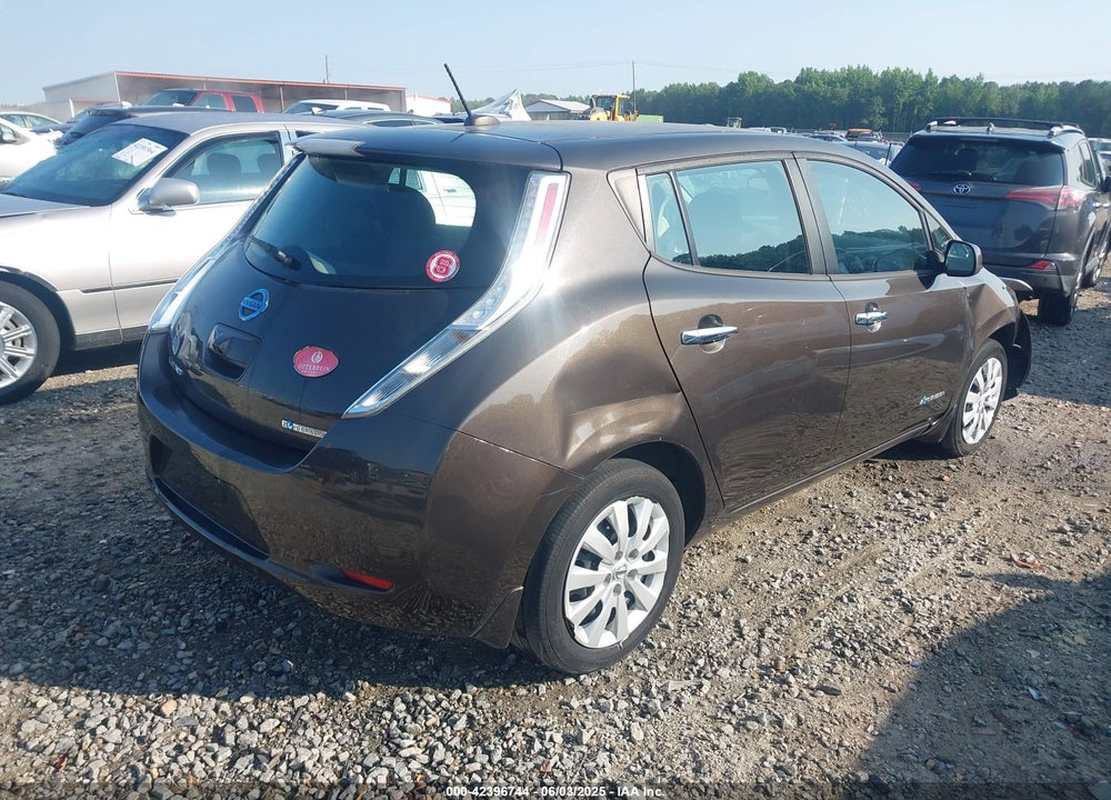 2016 NISSAN LEAF VIN: 1N4AZ0CP7GC305559