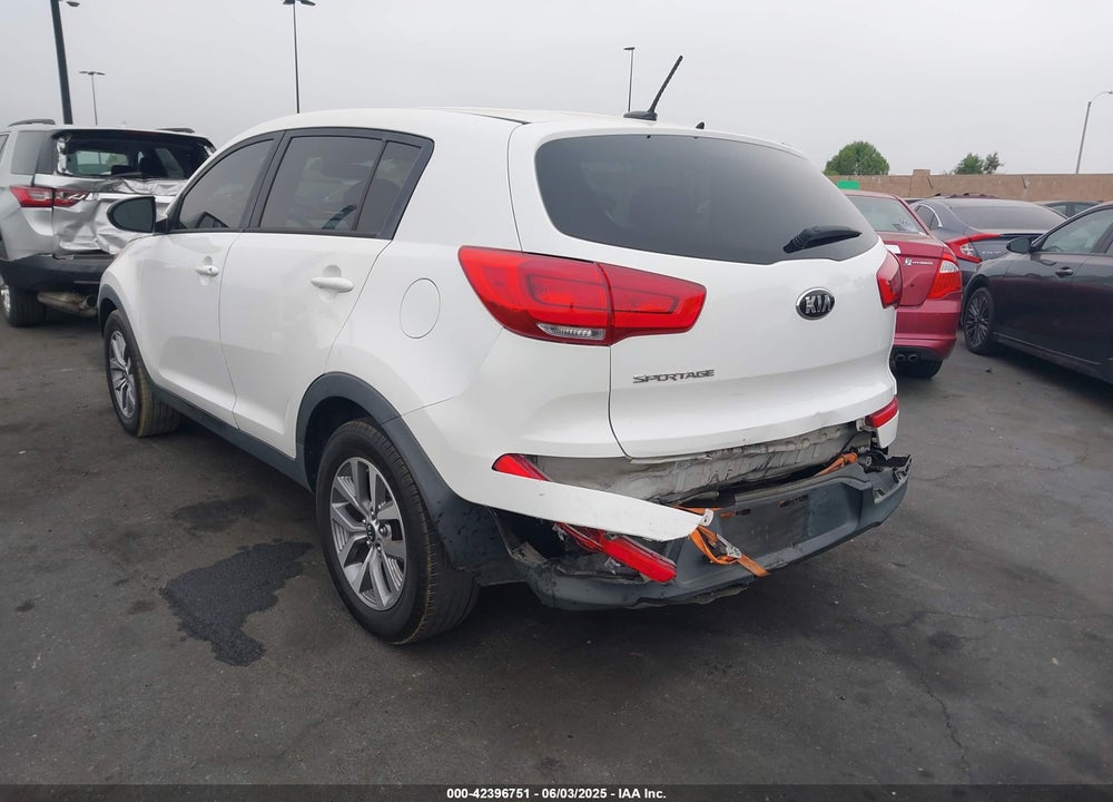 2015 KIA SPORTAGE VIN: KNDPB3AC1F7786037