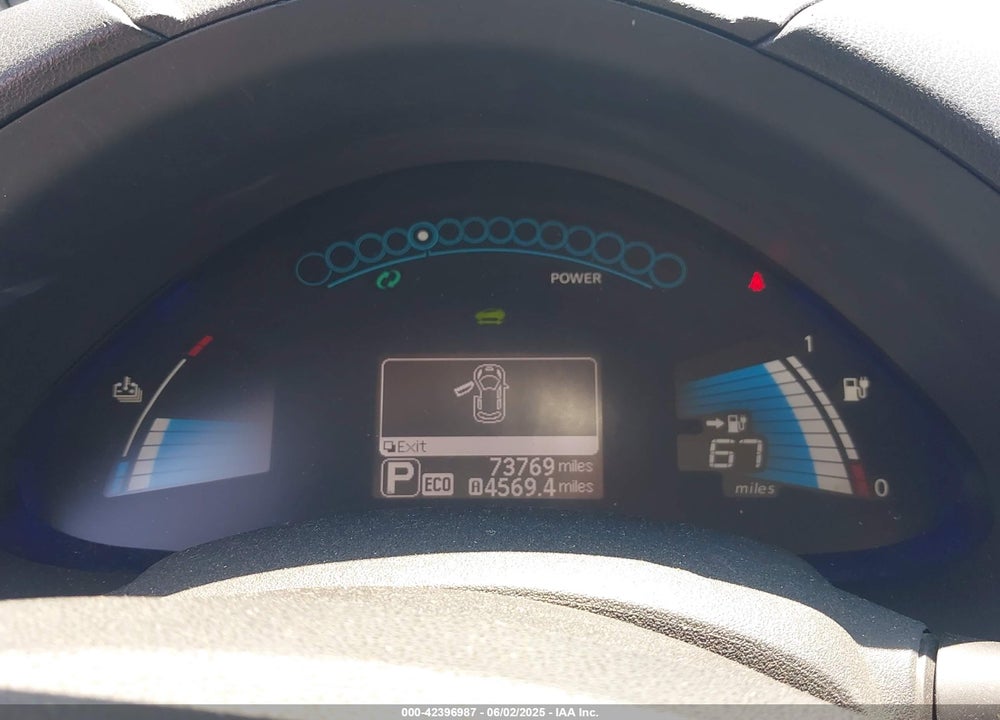 2015 NISSAN LEAF S VIN: 1N4AZ0CP8FC303950