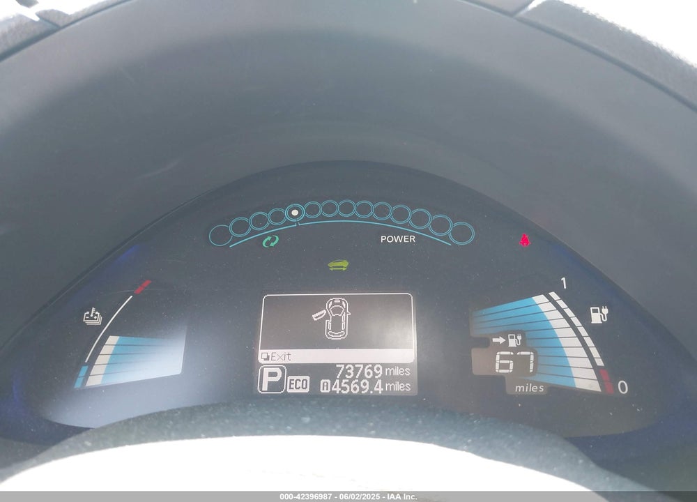 2015 NISSAN LEAF S VIN: 1N4AZ0CP8FC303950