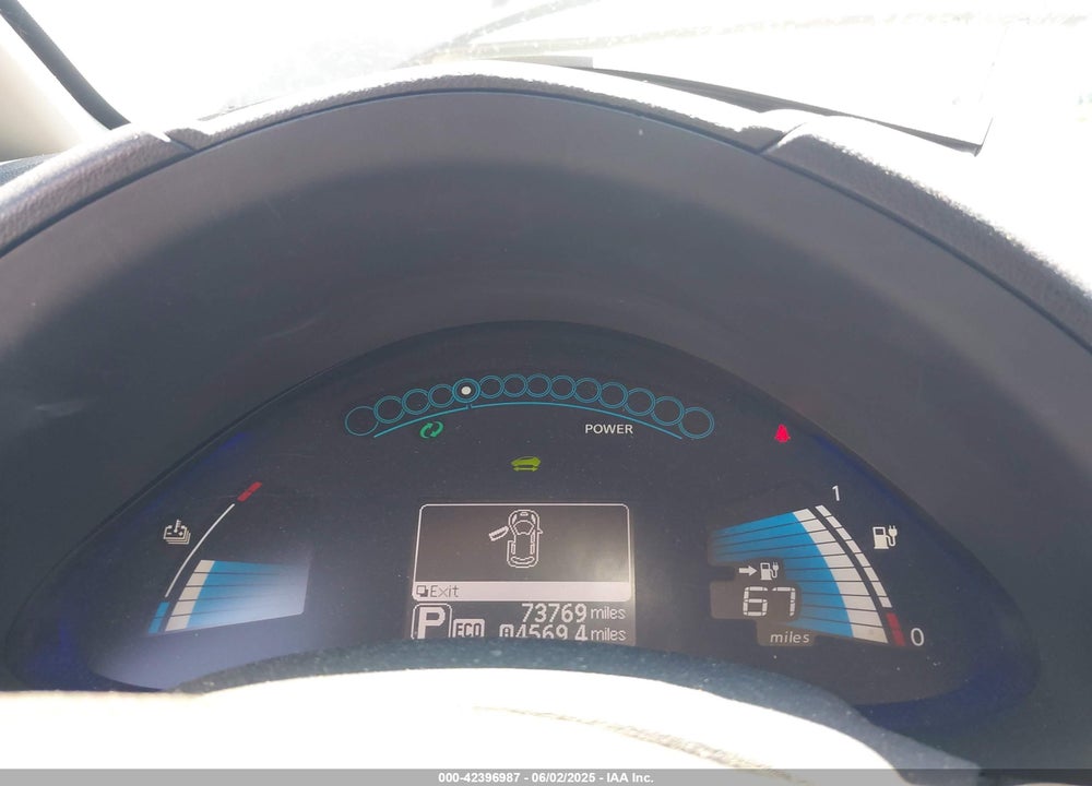 2015 NISSAN LEAF S VIN: 1N4AZ0CP8FC303950