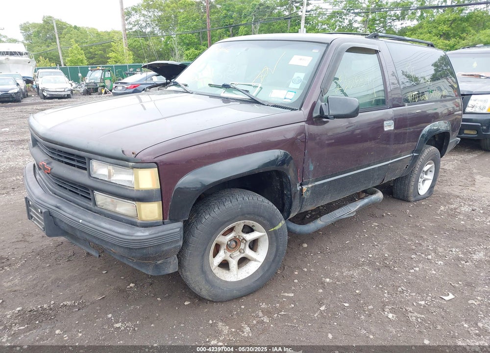 1996 CHEVROLET TAHOE K1500 VIN: 3GNEK18R1TG132071