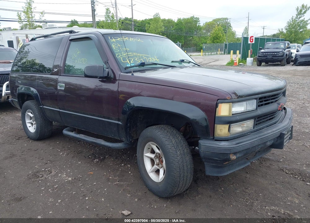 1996 CHEVROLET TAHOE K1500 VIN: 3GNEK18R1TG132071