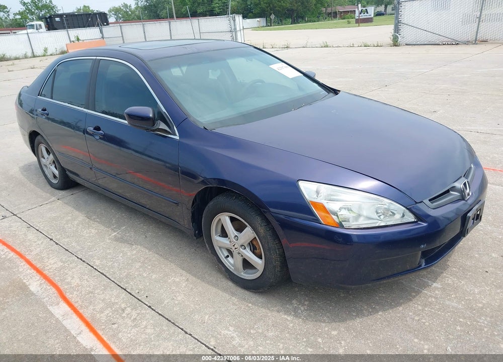 2003 HONDA ACCORD 2.4 EX VIN: 1HGCM56663A083363