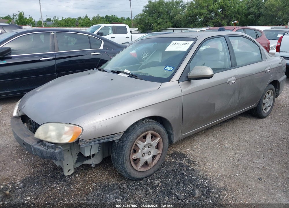 2002 KIA SPECTRA LS VIN: KNAFB121825151638