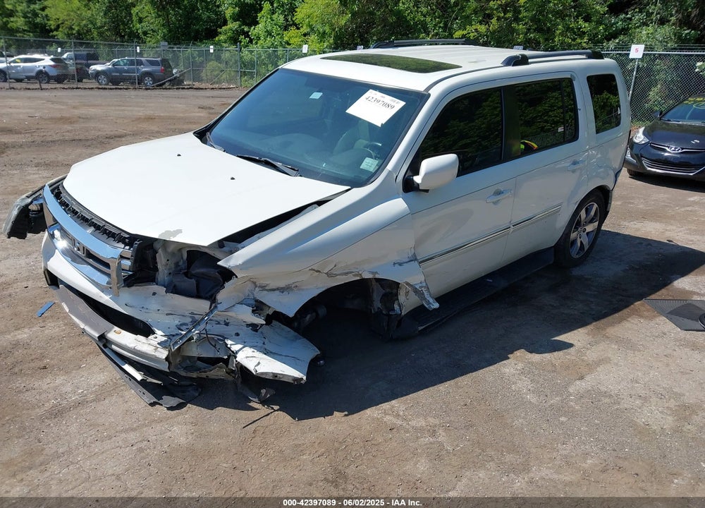 2014 HONDA PILOT VIN: 5FNYF4H96EB054214