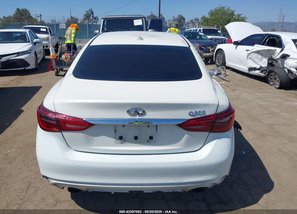 2018 INFINITI Q50 3.0T SPORT VIN: JN1EV7AP0JM357378