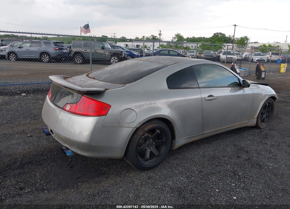 2003 INFINITI G35 BASE W/LEATHER VIN: JNKCV54E53M200370